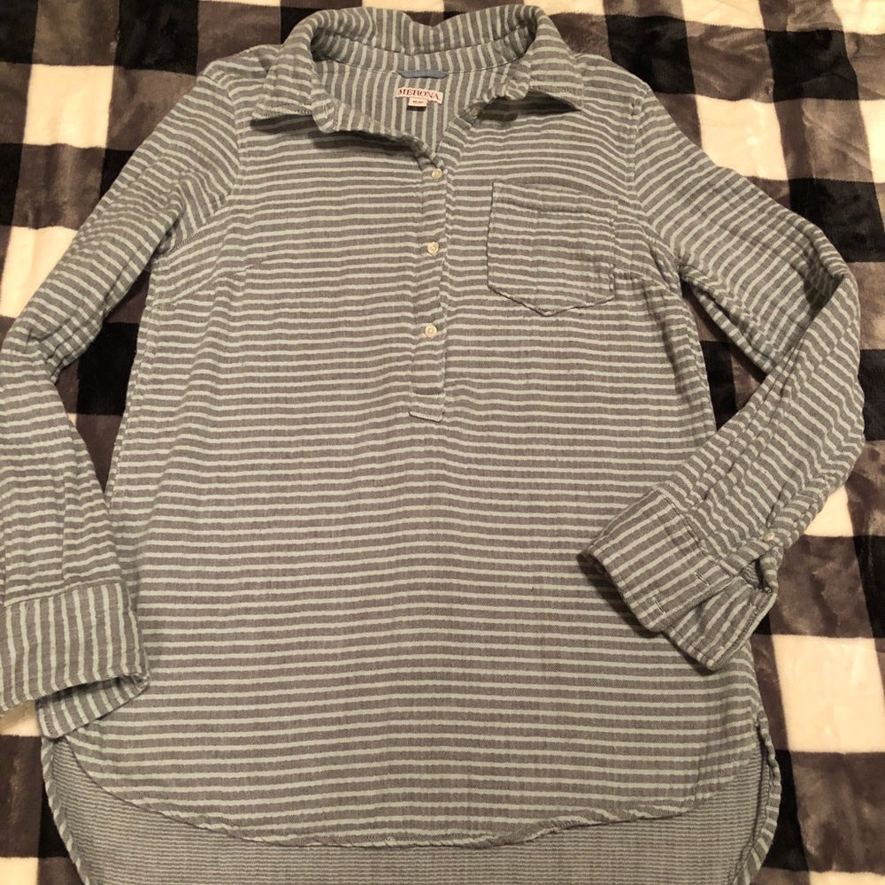 💥4 for $20💥Merona popover shirt